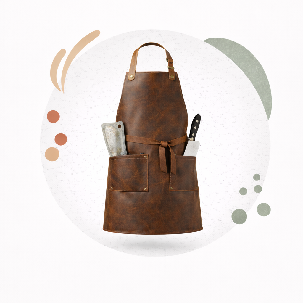 leather butcher aprons
