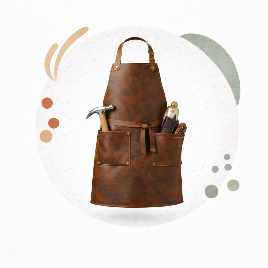 leather cobbler aprons