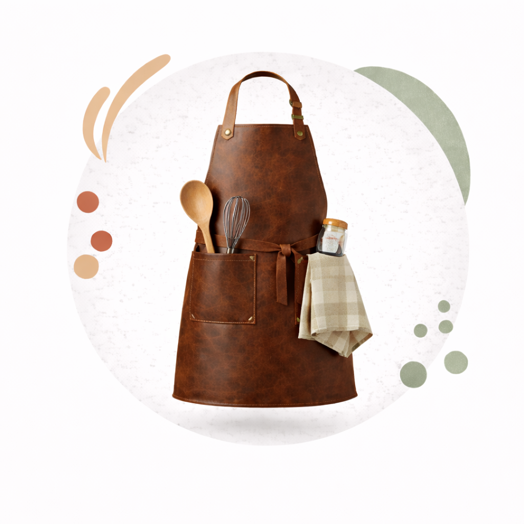 leather cooking aprons