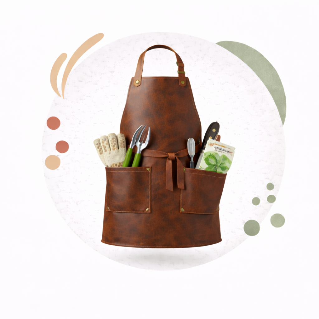 leather gardening aprons